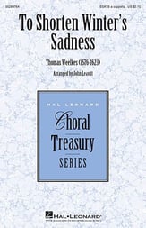 To Shorten Winter's Sadness SSATB choral sheet music cover